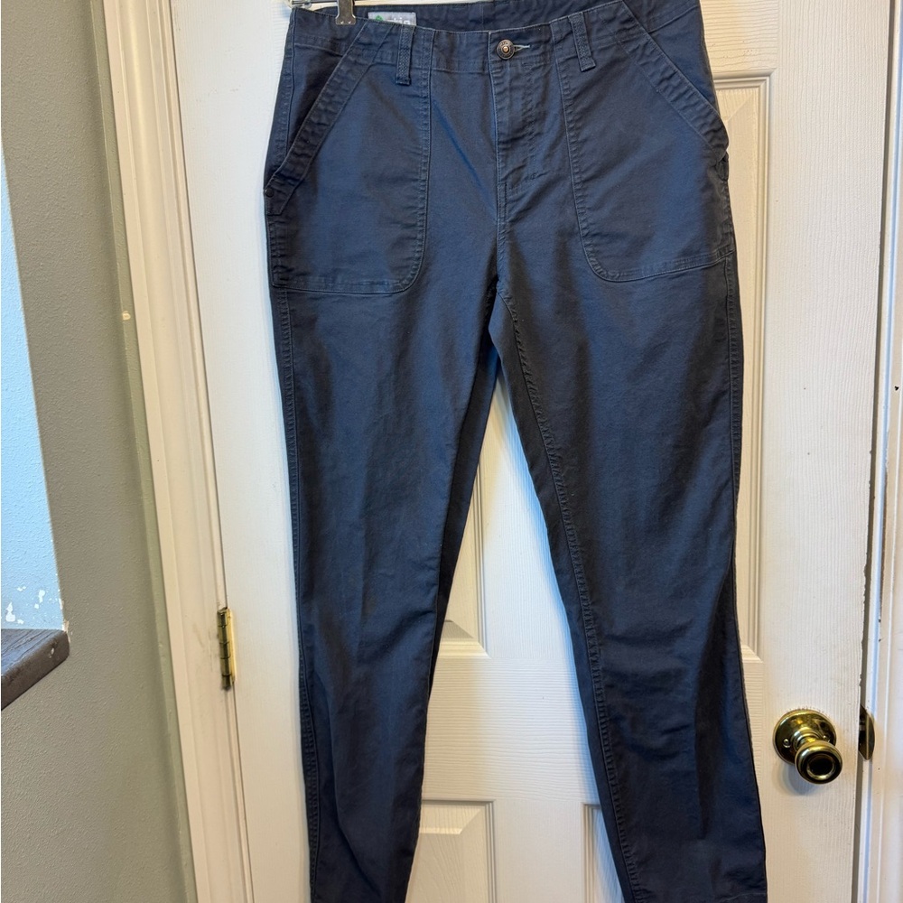 Stio Women’s Rivet Canvas Utility Pant. Basalt Sz 10.